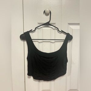 black tank top